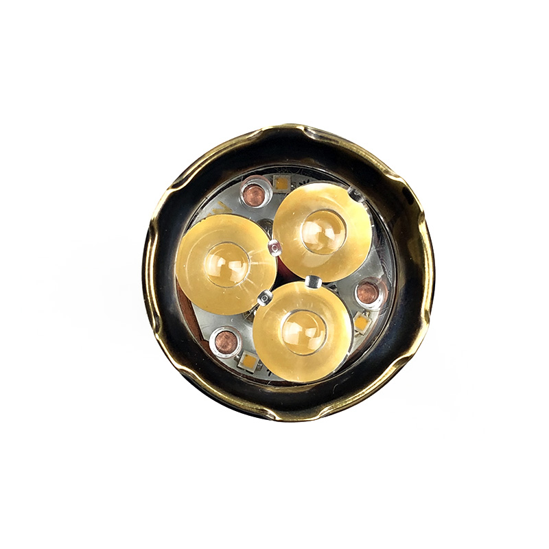 CWF Flashlight 高端定制黄铜EDC手电 DLC镀层