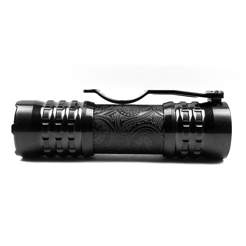 CWF Flashlight 高端定制钛合金EDC手电 DLC镀黑
