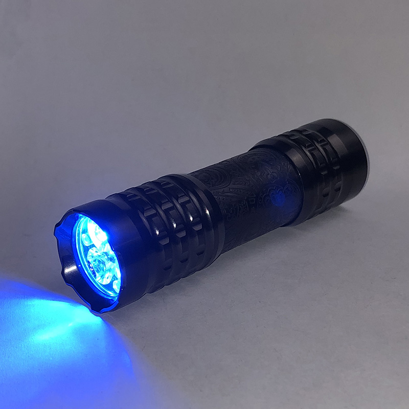 CWF Flashlight 高端定制钛合金EDC手电 DLC镀黑