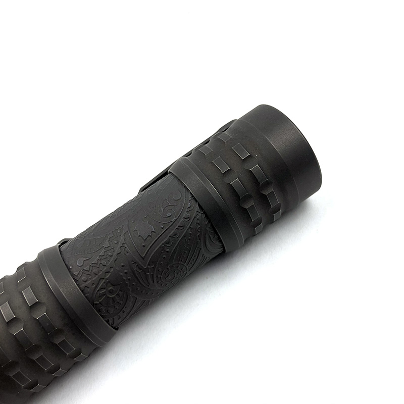 CWF Flashlight 高端定制钛合金EDC手电 喷砂