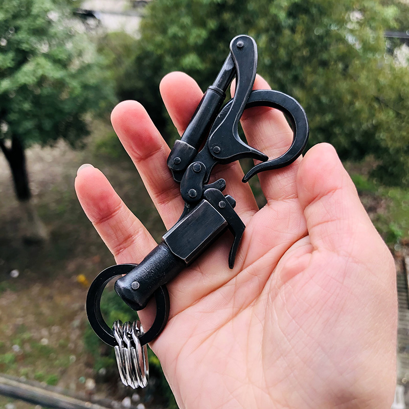 Hidetoshi Nakayama 中山英俊 手工不锈钢钥匙扣 4200