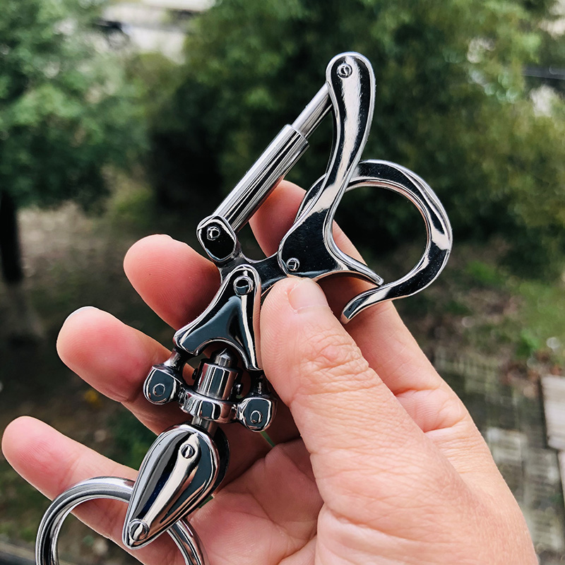 Hidetoshi Nakayama 中山英俊 手工不锈钢钥匙扣 3800
