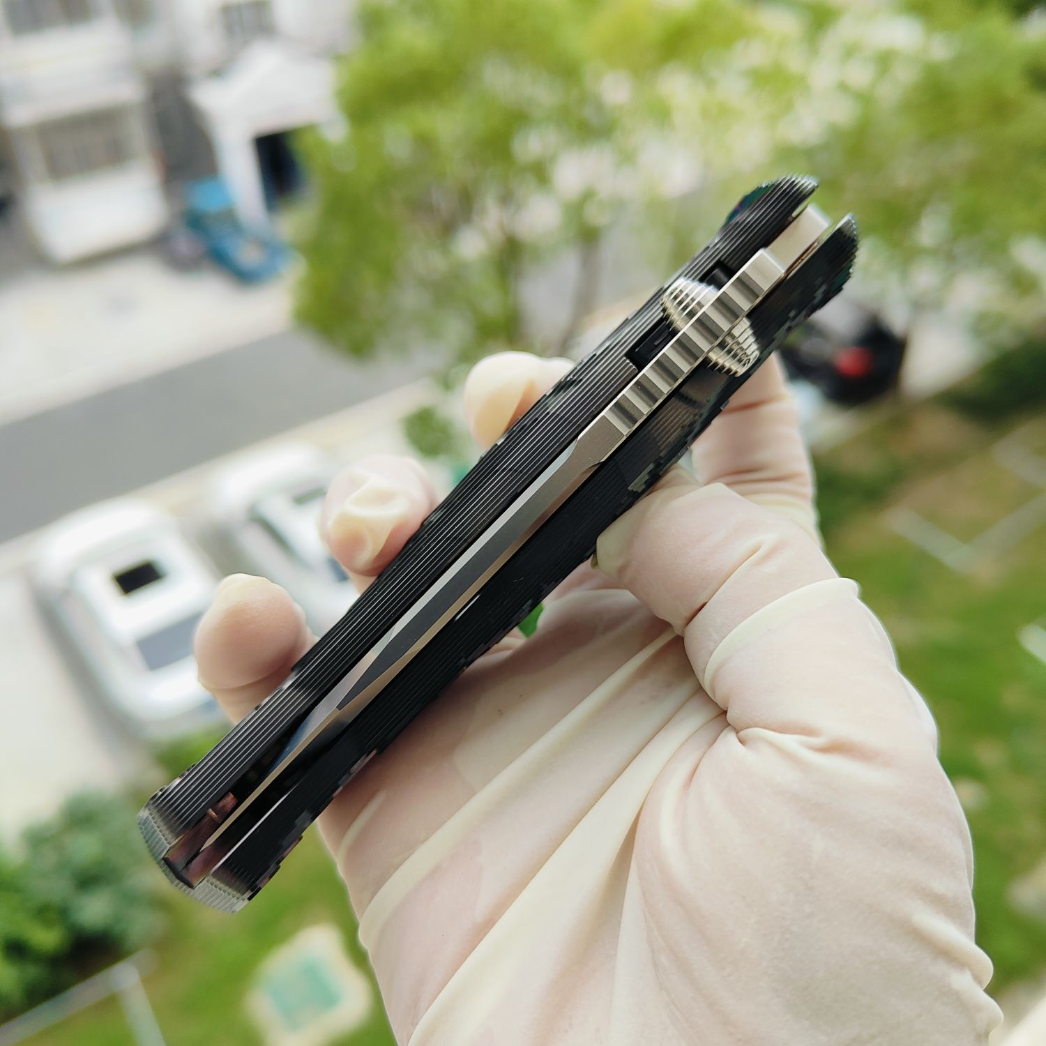 Rockstead SAI-ZDP (DP) 花田洋 才 Zdp-189钢 钛柄 炫彩 13600