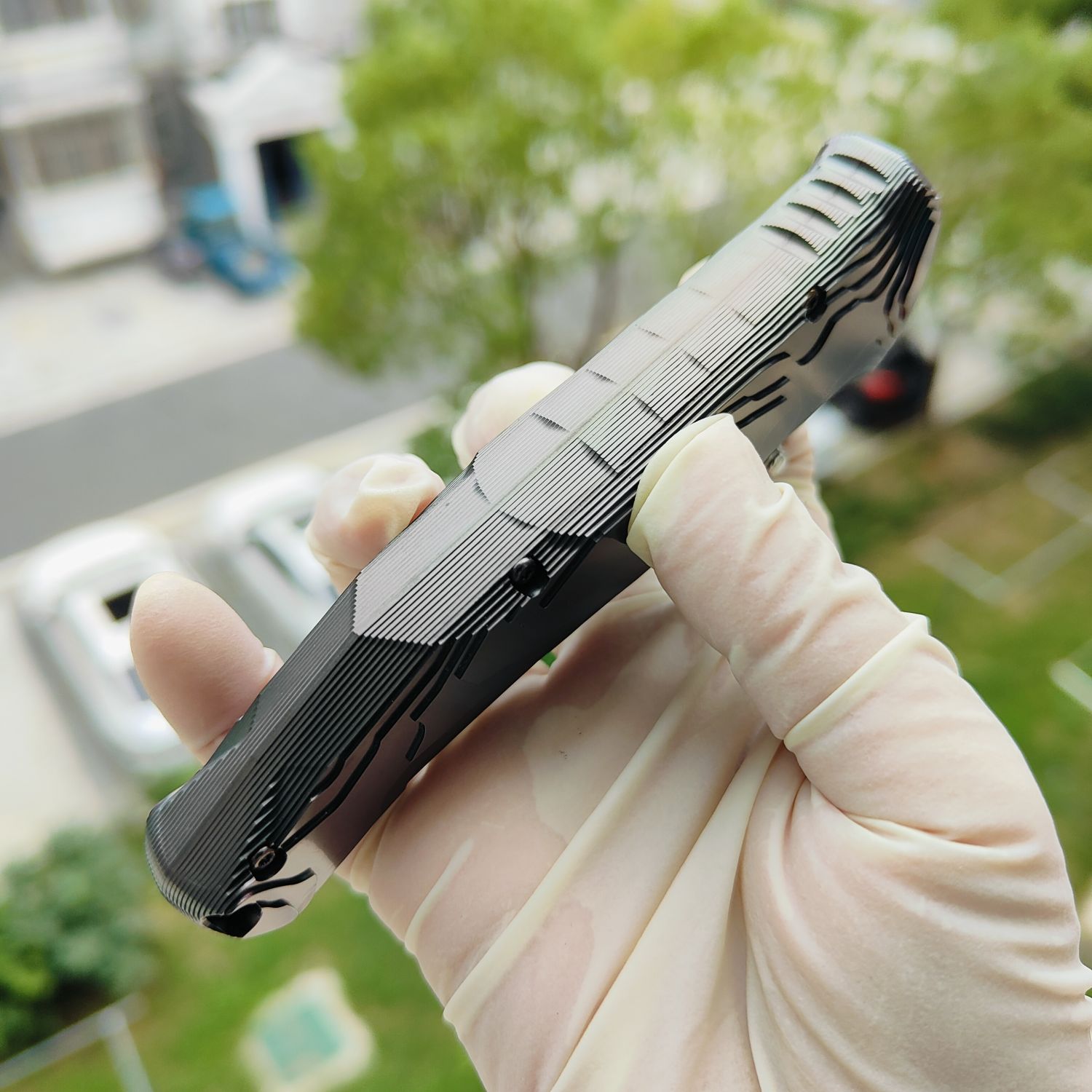 Rockstead SAI-ZDP (DP) 花田洋 才 Zdp-189钢 钛柄 炫彩 13600