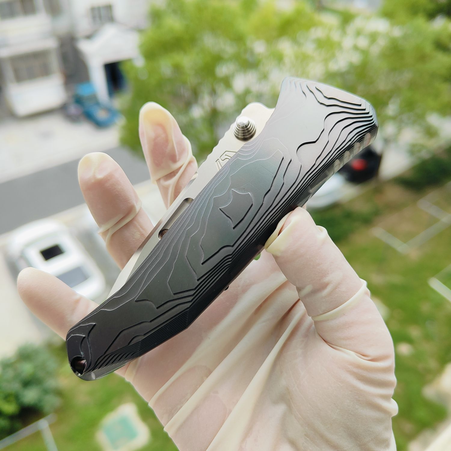 Rockstead SAI-ZDP (DP) 花田洋 才 Zdp-189钢 钛柄 炫彩 13600