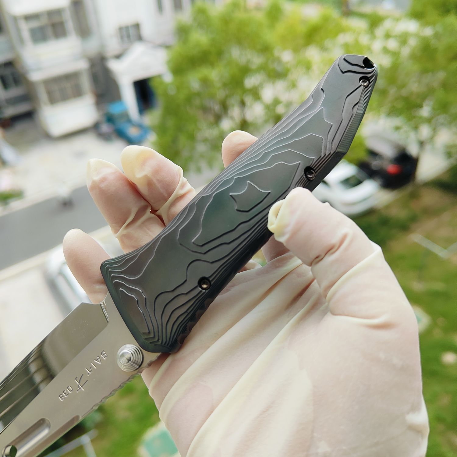 Rockstead SAI-ZDP (DP) 花田洋 才 Zdp-189钢 钛柄 炫彩 13600
