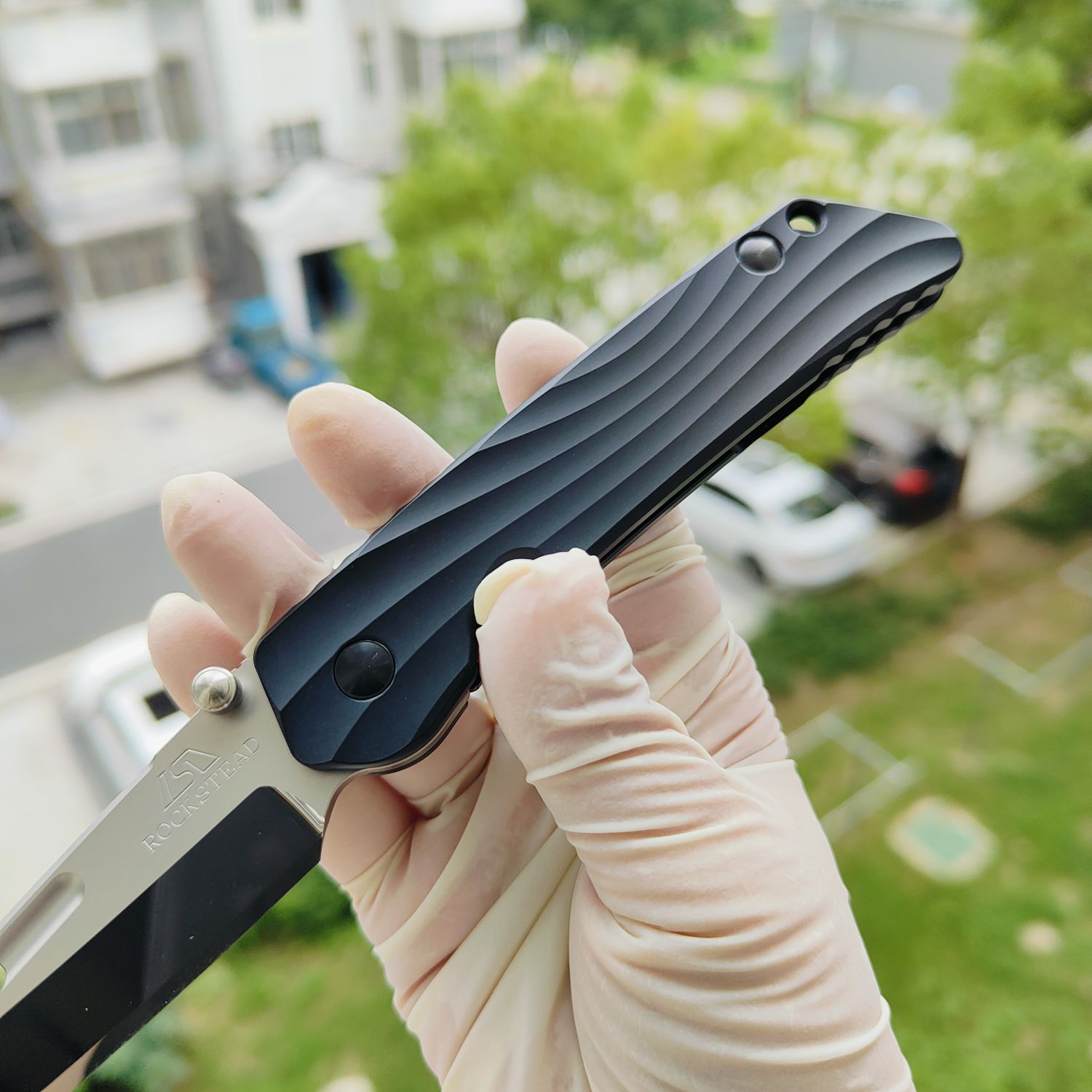 Rockstead HIZEN-ZDP 花田洋肥前 ZDP-189钢 铝合金柄 5200