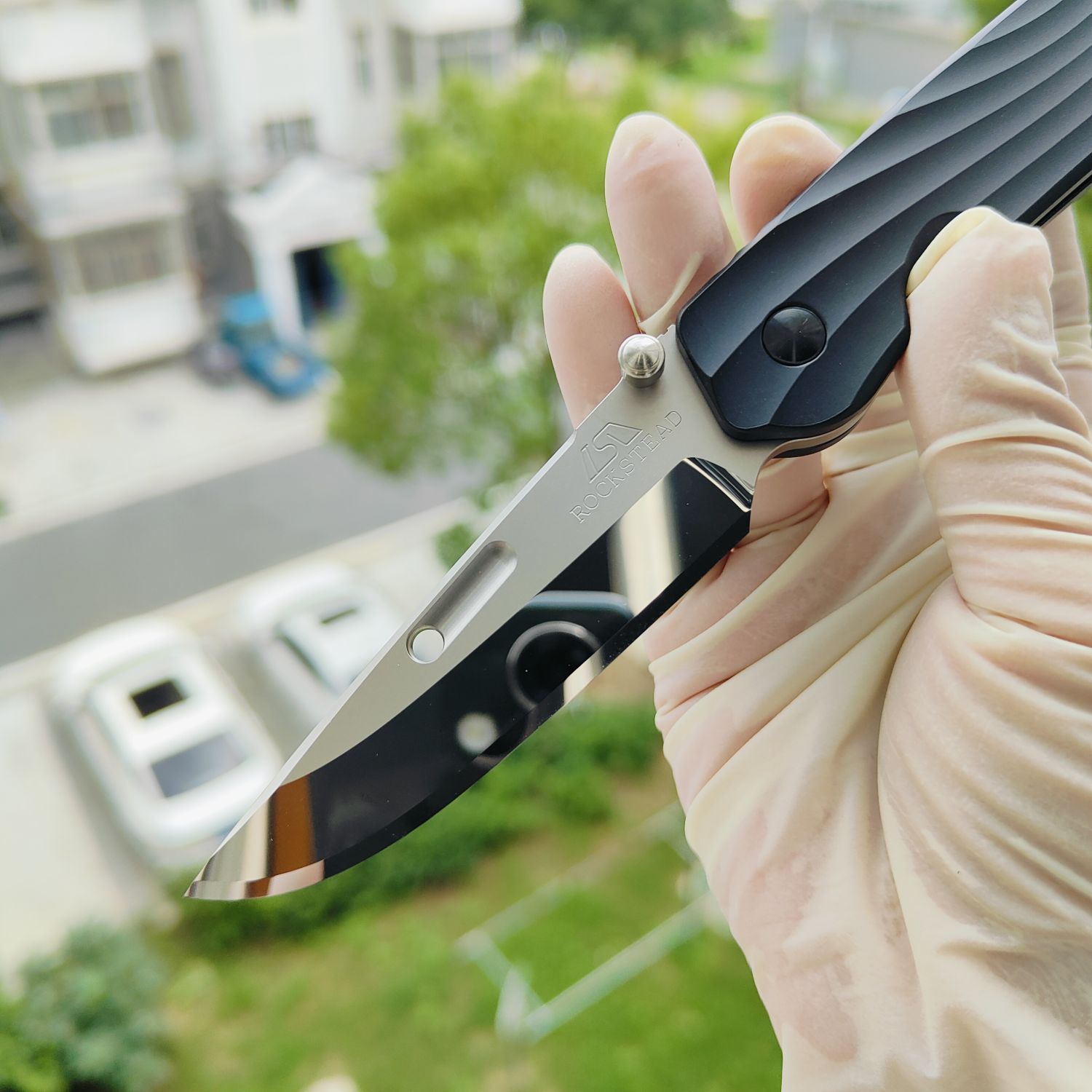 Rockstead HIZEN-ZDP 花田洋肥前 ZDP-189钢 铝合金柄 5200