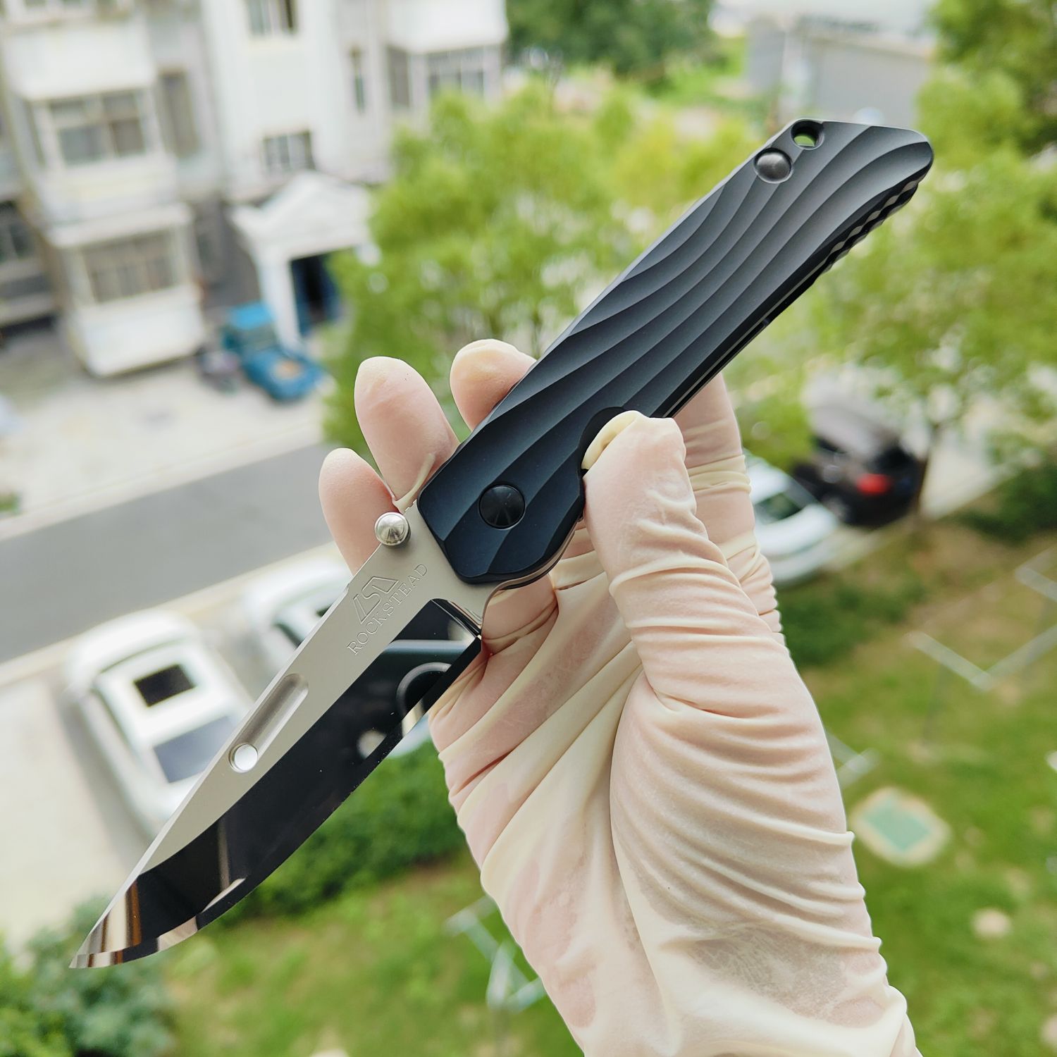 Rockstead HIZEN-ZDP 花田洋肥前 ZDP-189钢 铝合金柄 5200