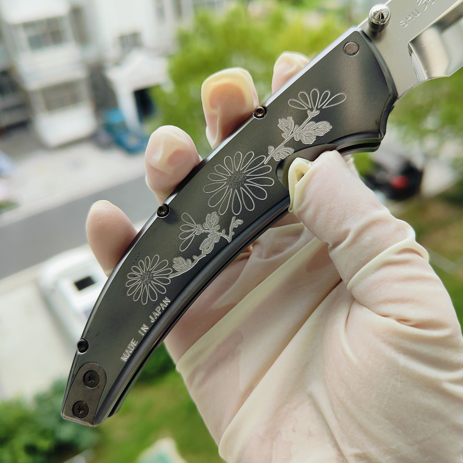 Rockstead SHU-KIKU 花田洋 秀 ZDP-189钢 钛柄 12600