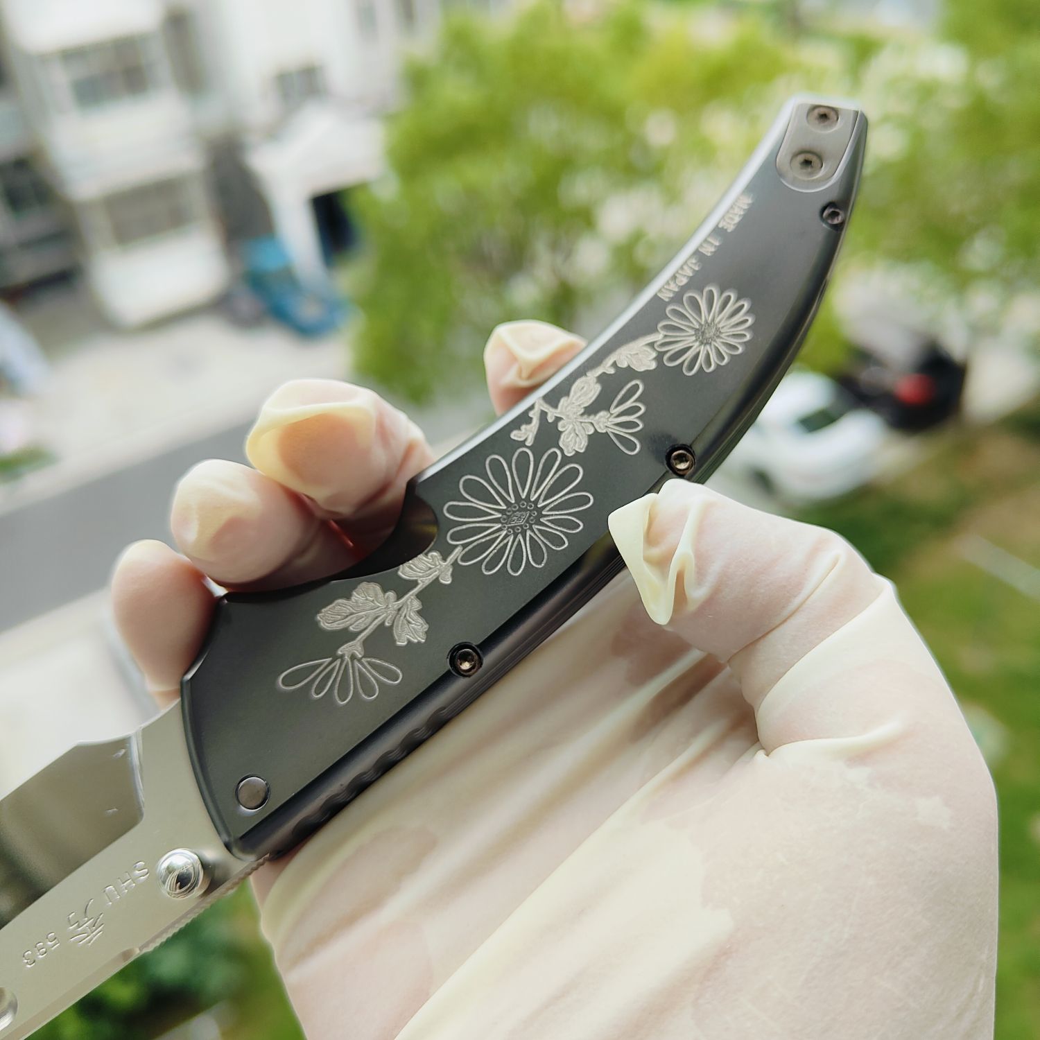 Rockstead SHU-KIKU 花田洋 秀 ZDP-189钢 钛柄 12600