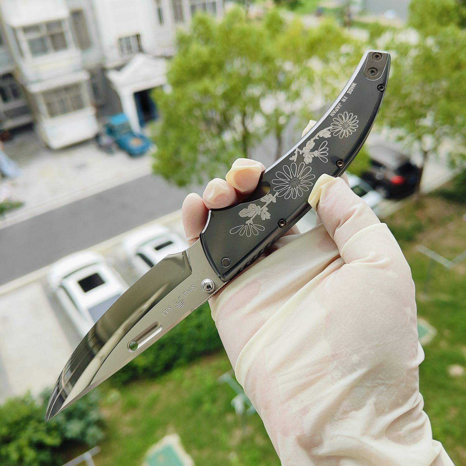 Rockstead SHU-KIKU 花田洋 秀 ZDP-189钢 钛柄 12600