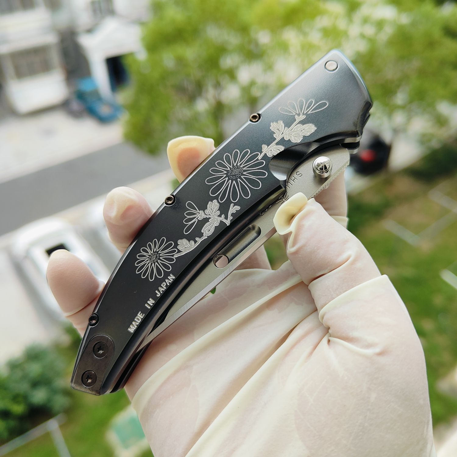 Rockstead SHU-KIKU 花田洋 秀 ZDP-189钢 钛柄 12600