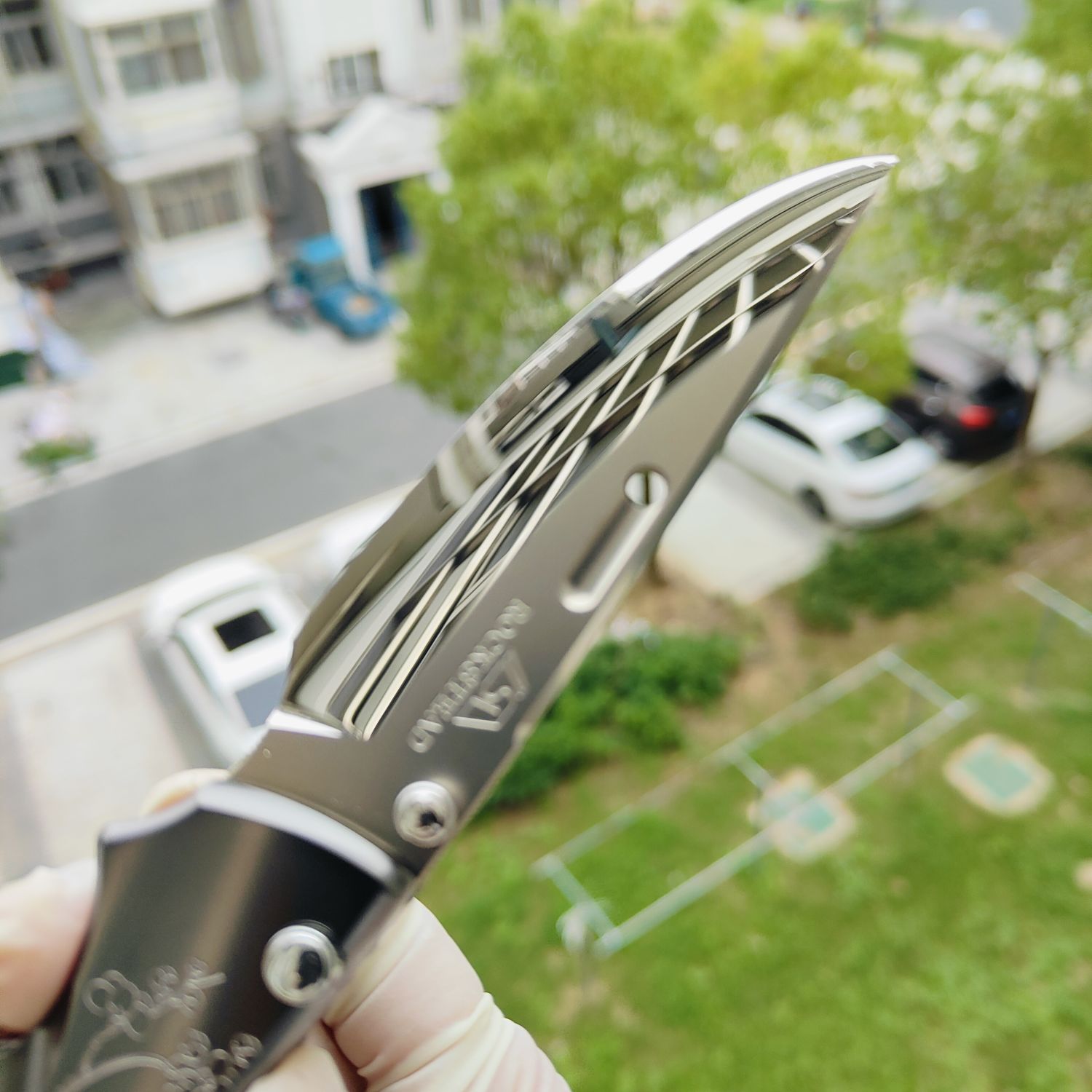 Rockstead SHU CB-ZDP (UME) 花田洋 秀 ZDP-189钢 钛柄 12600