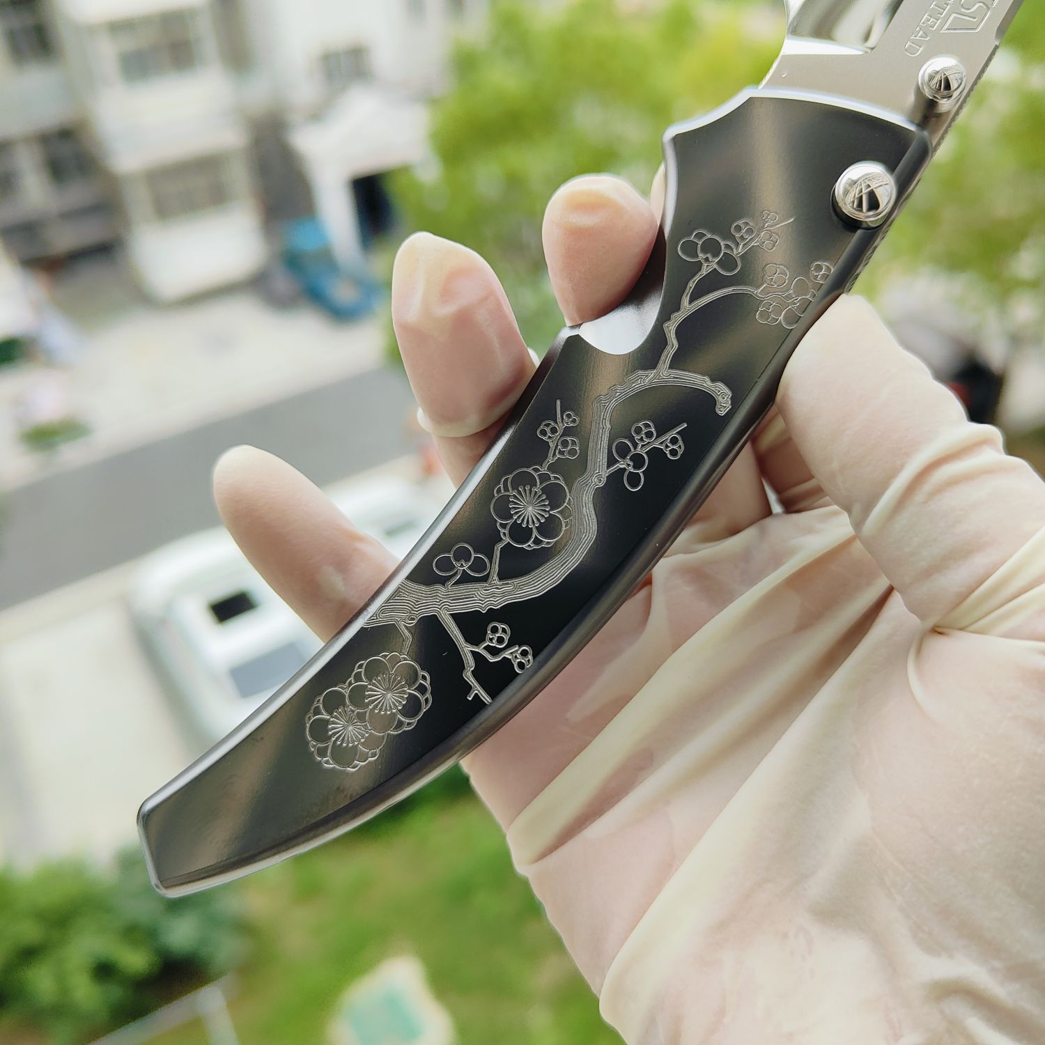Rockstead SHU CB-ZDP (UME) 花田洋 秀 ZDP-189钢 钛柄 12600