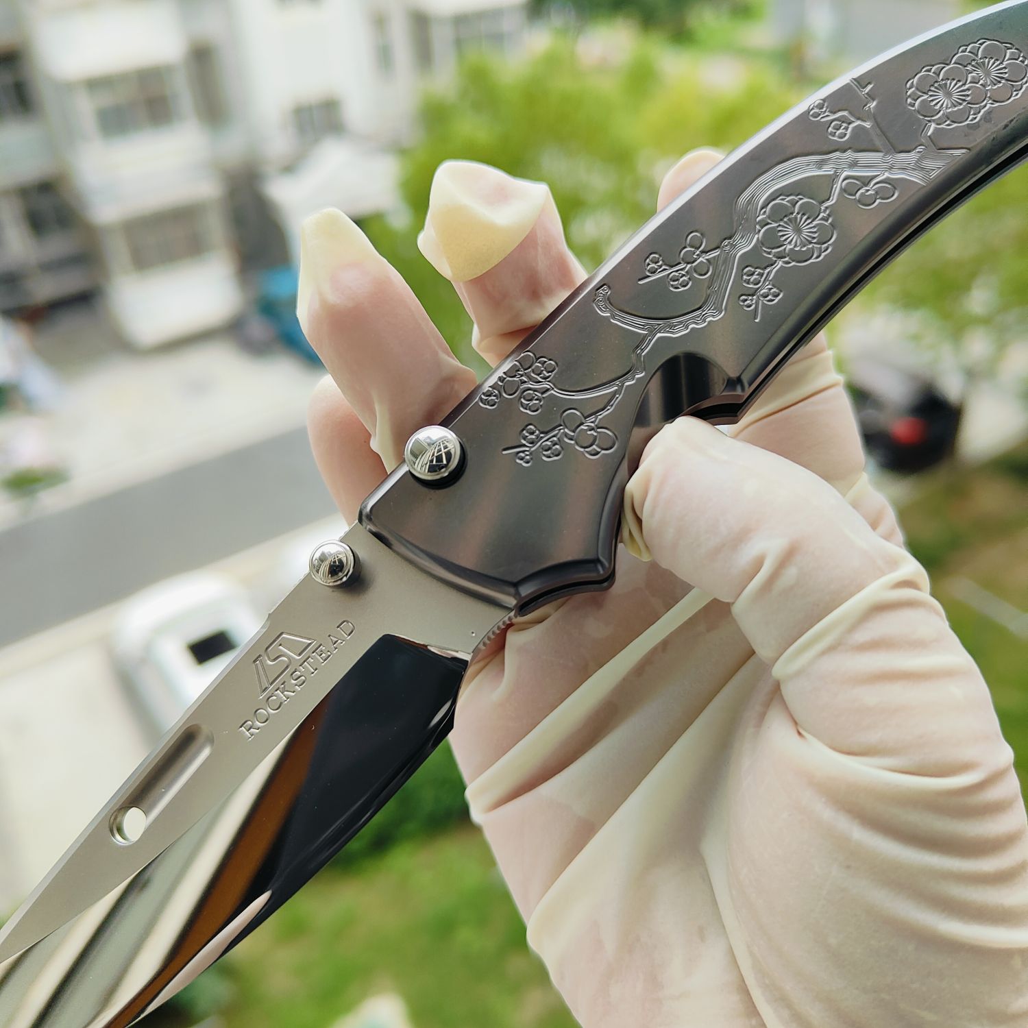 Rockstead SHU-C-ZDP-DP 花田洋 秀 ZDP-189钢 钛柄 13600
