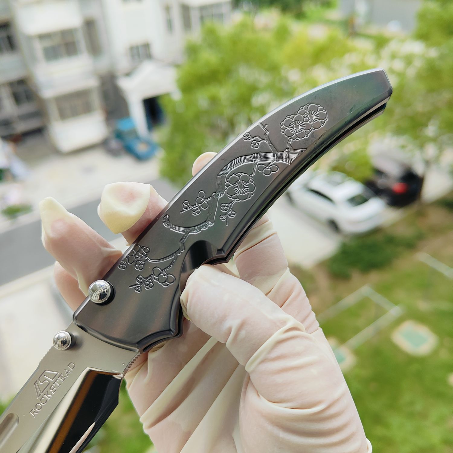 Rockstead SHU-C-ZDP-DP 花田洋 秀 ZDP-189钢 钛柄 13600