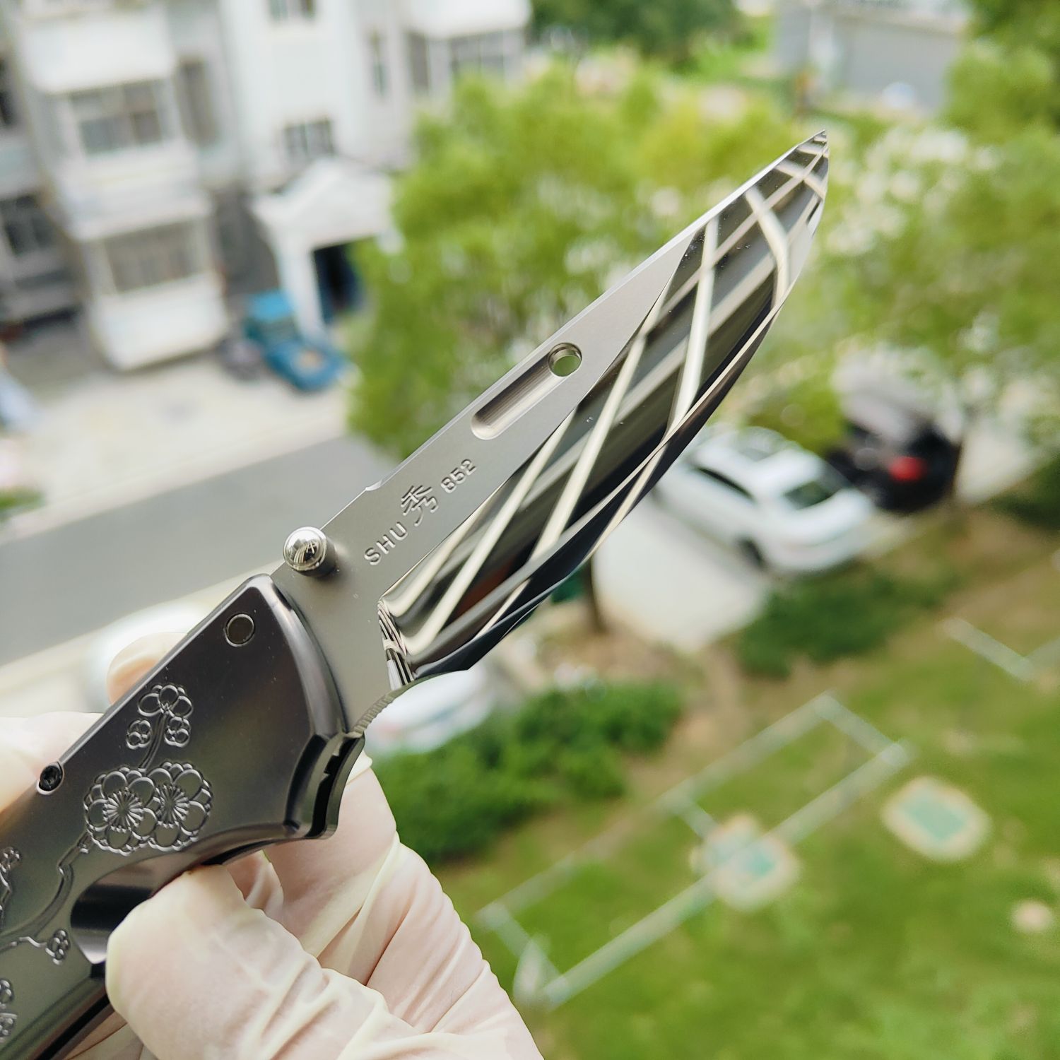 Rockstead SHU-C-ZDP-DP 花田洋 秀 ZDP-189钢 钛柄 13600