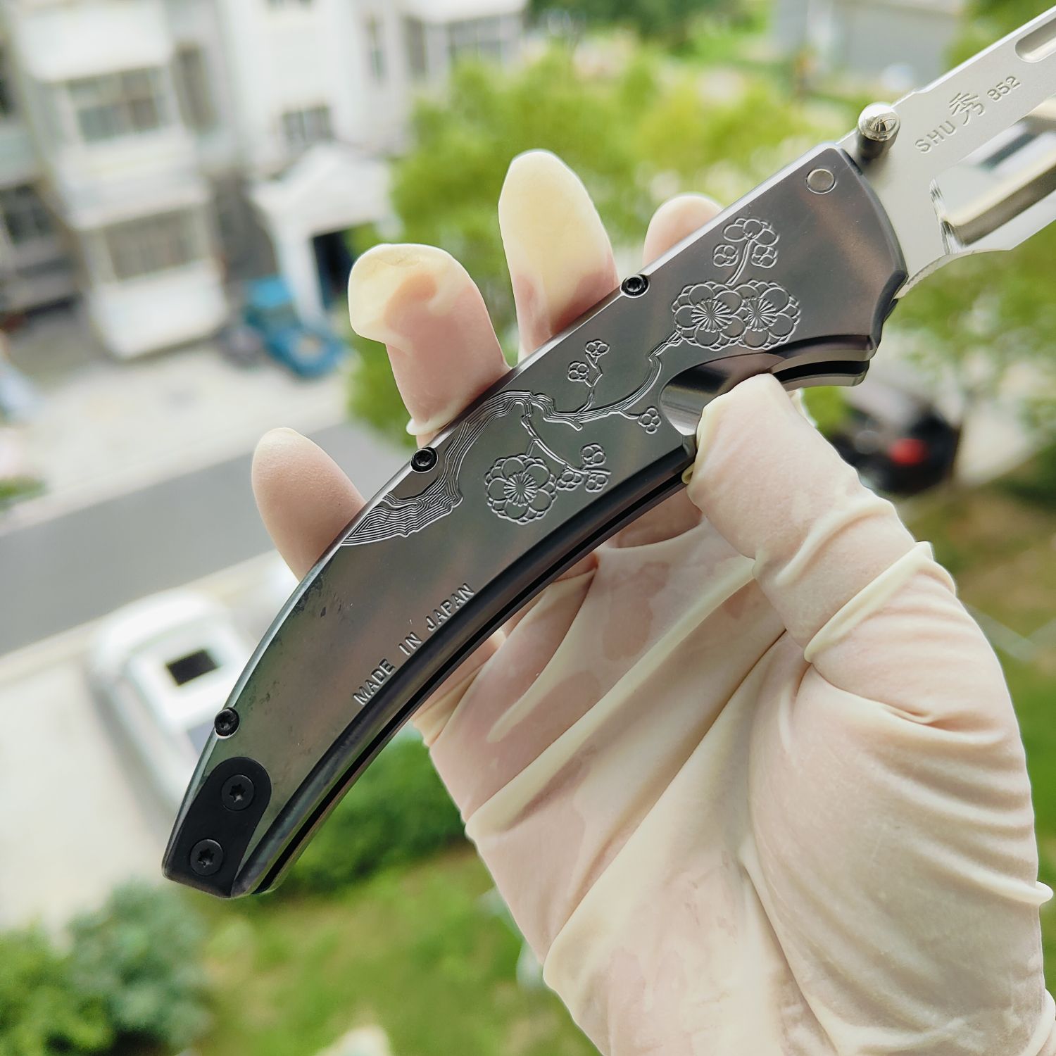 Rockstead SHU-C-ZDP-DP 花田洋 秀 ZDP-189钢 钛柄 13600