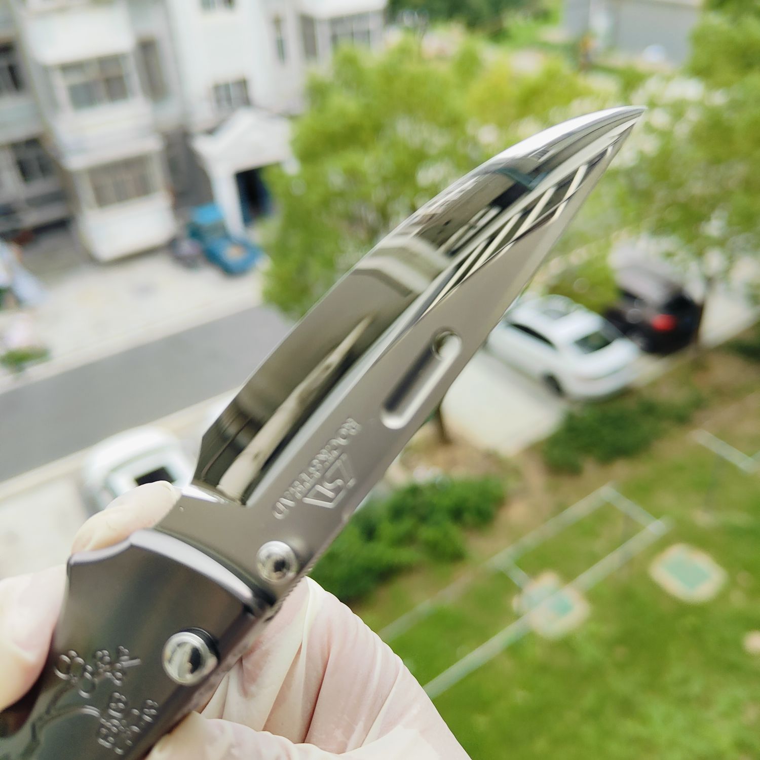 Rockstead SHU-C-ZDP-DP 花田洋 秀 ZDP-189钢 钛柄 13600