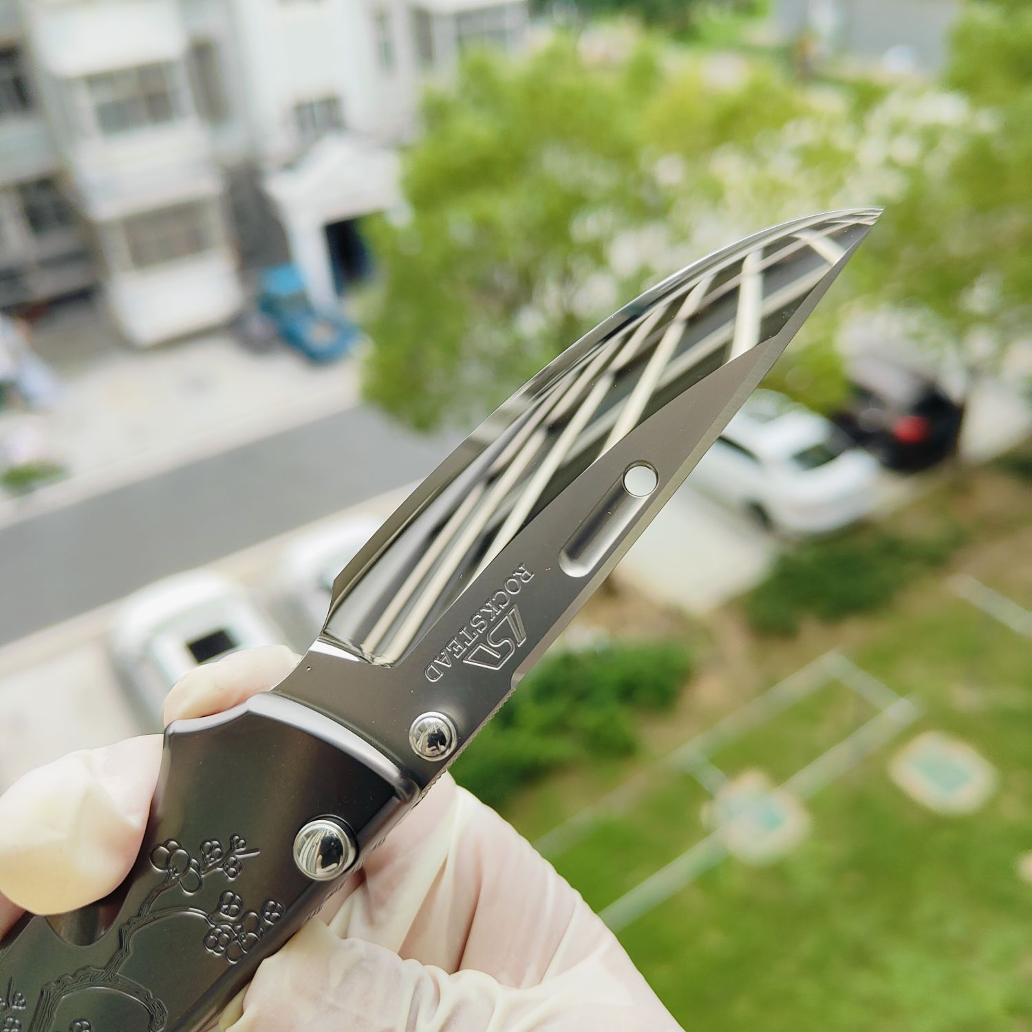 Rockstead SHU-C-ZDP-DP 花田洋 秀 ZDP-189钢 钛柄 13600