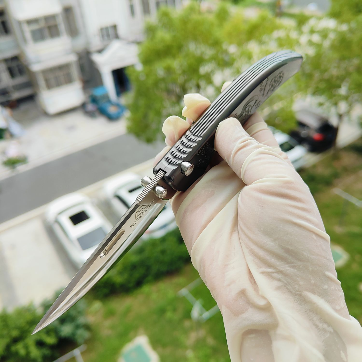 Rockstead SHU-C-ZDP-DP 花田洋 秀 ZDP-189钢 钛柄 13600