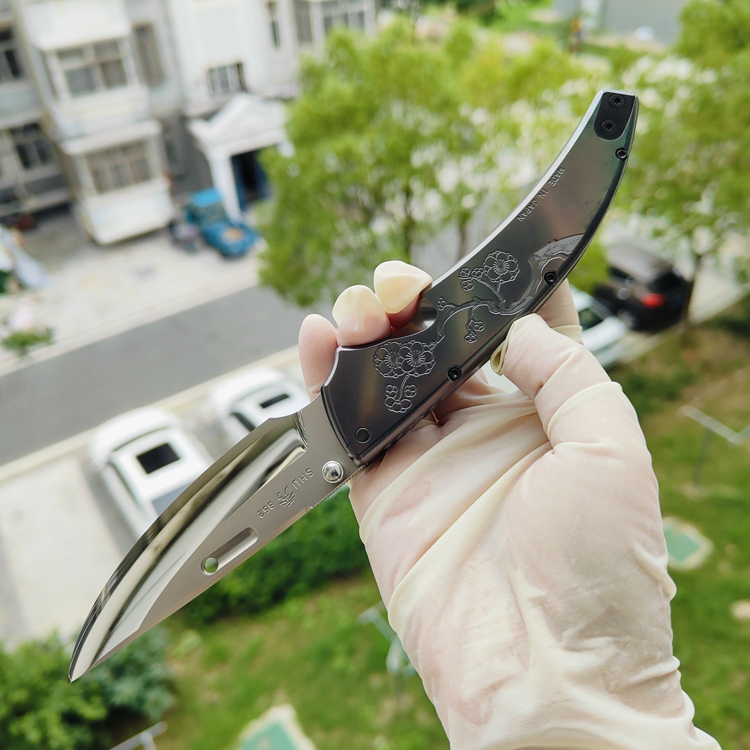 Rockstead SHU-C-ZDP-DP 花田洋 秀 ZDP-189钢 钛柄 13600