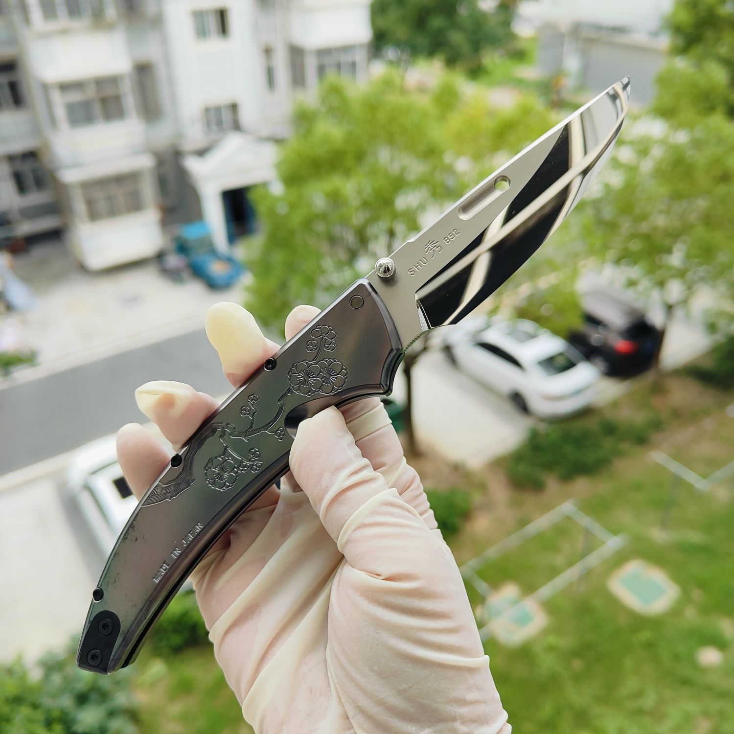 Rockstead SHU-C-ZDP-DP 花田洋 秀 ZDP-189钢 钛柄 13600