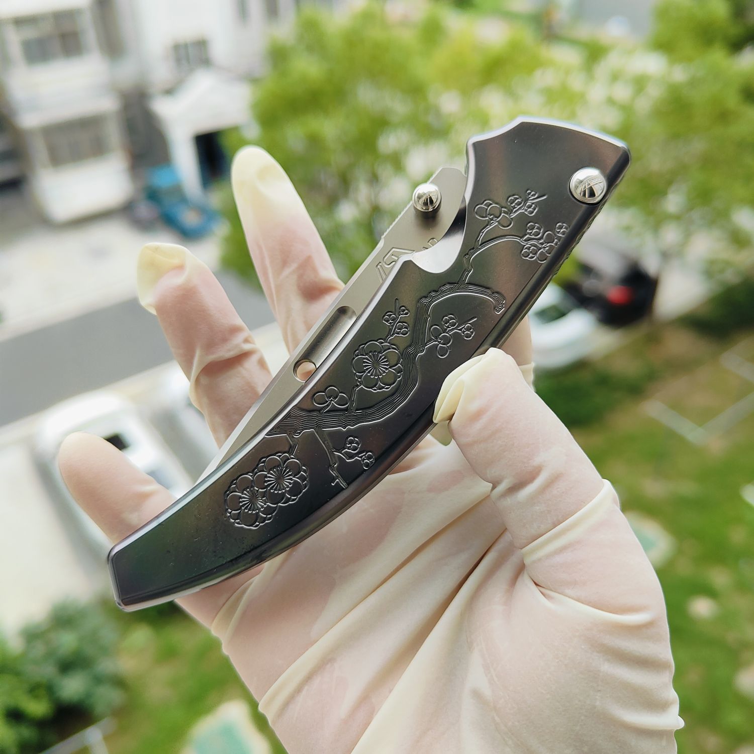 Rockstead SHU-C-ZDP-DP 花田洋 秀 ZDP-189钢 钛柄 13600