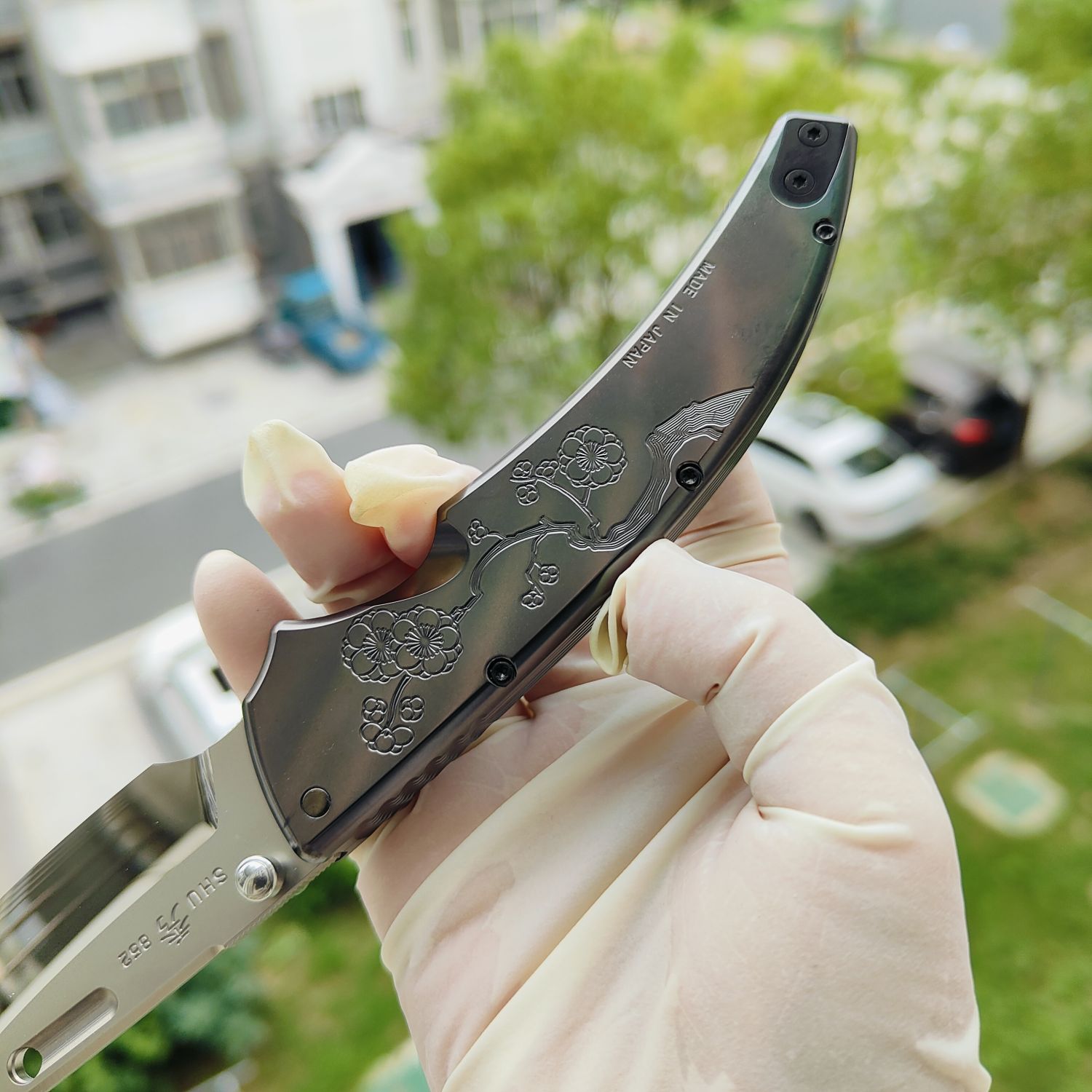 Rockstead SHU-C-ZDP-DP 花田洋 秀 ZDP-189钢 钛柄 13600