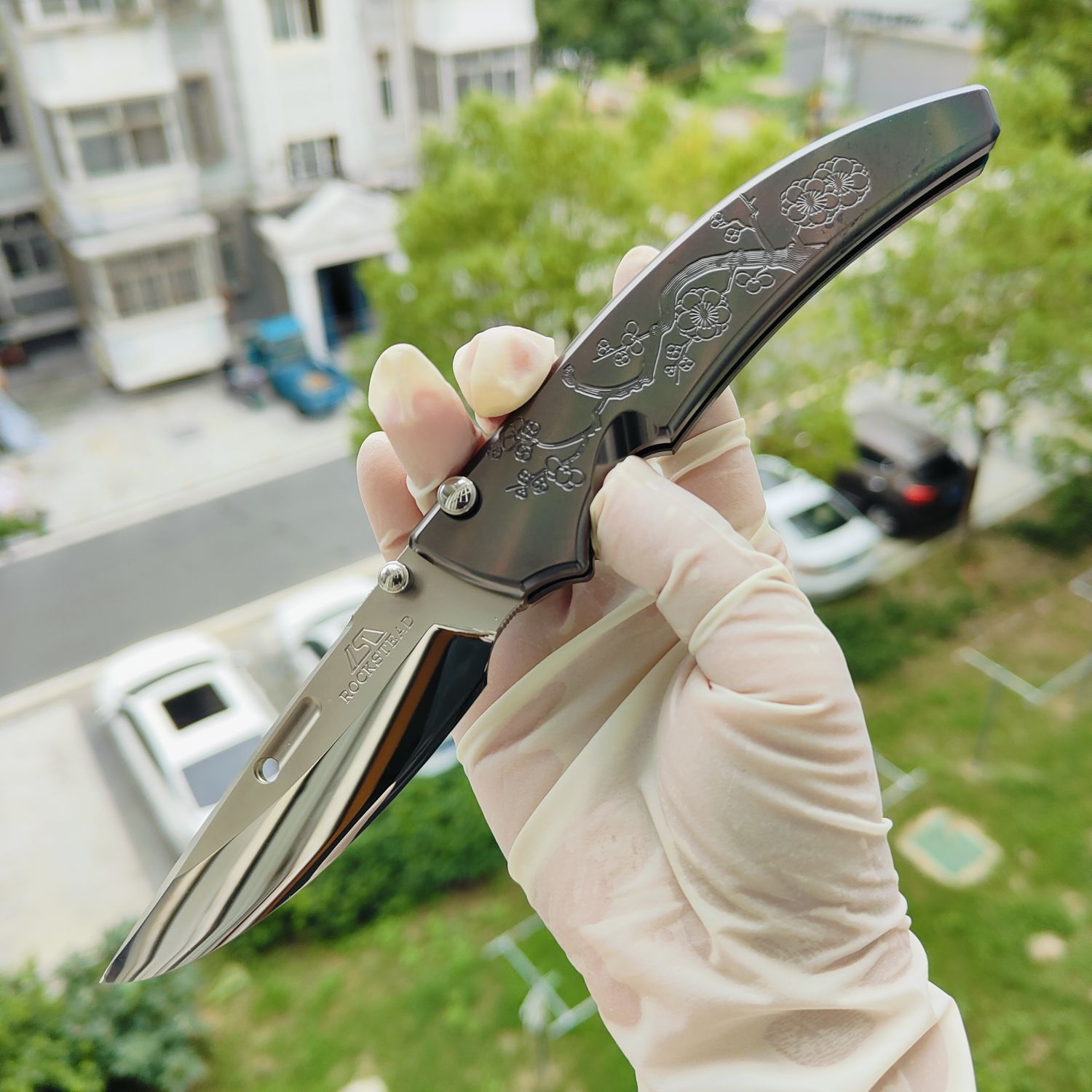 Rockstead SHU-C-ZDP-DP 花田洋 秀 ZDP-189钢 钛柄 13600
