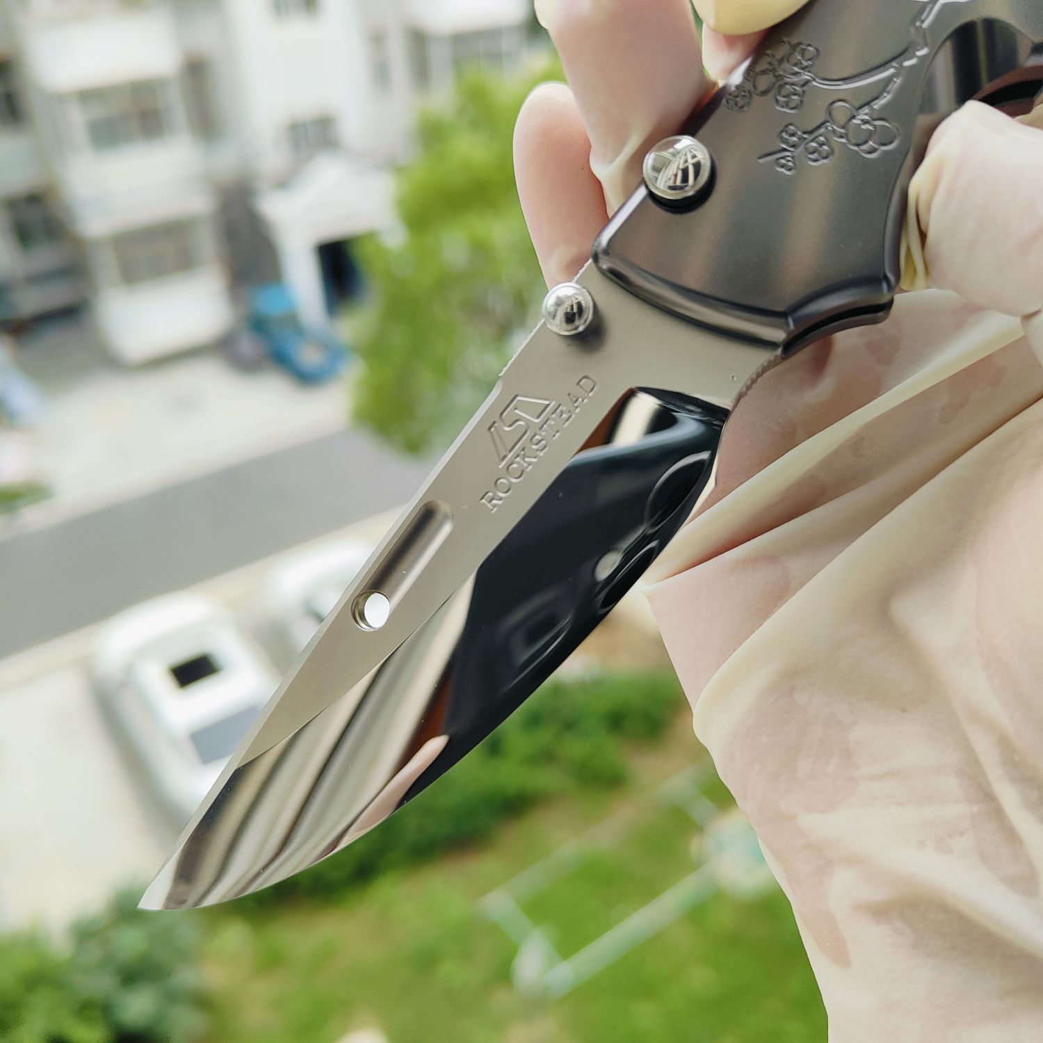 Rockstead SHU-C-ZDP-DP 花田洋 秀 ZDP-189钢 钛柄 13600