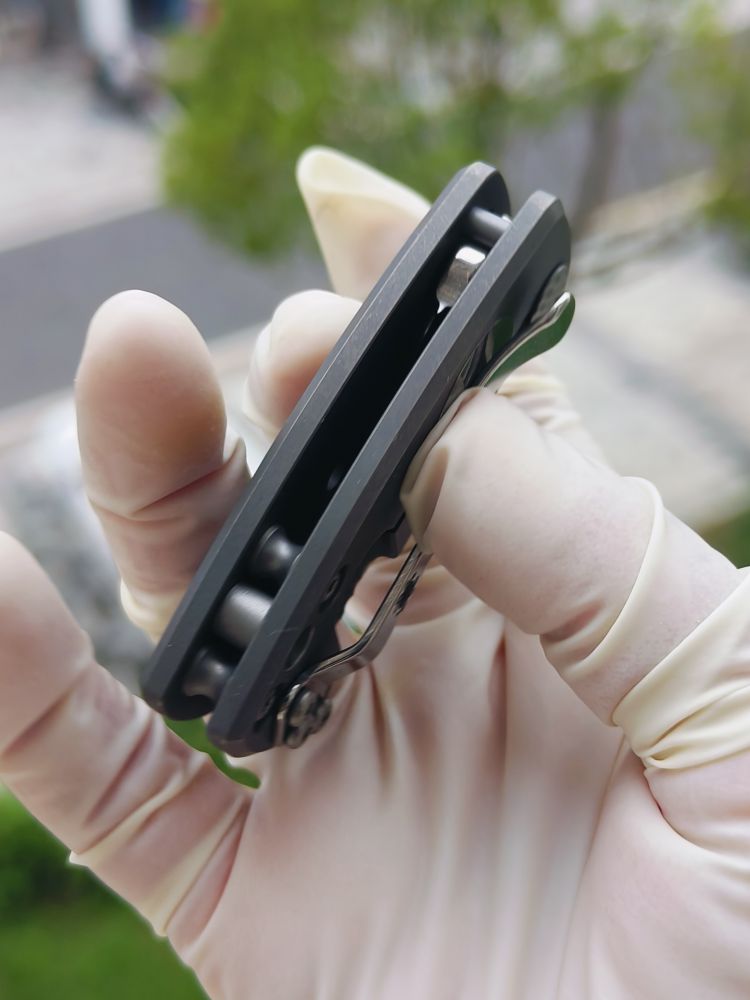 spyderco C236TIP CTS-XHP钢 钛合金柄 1460