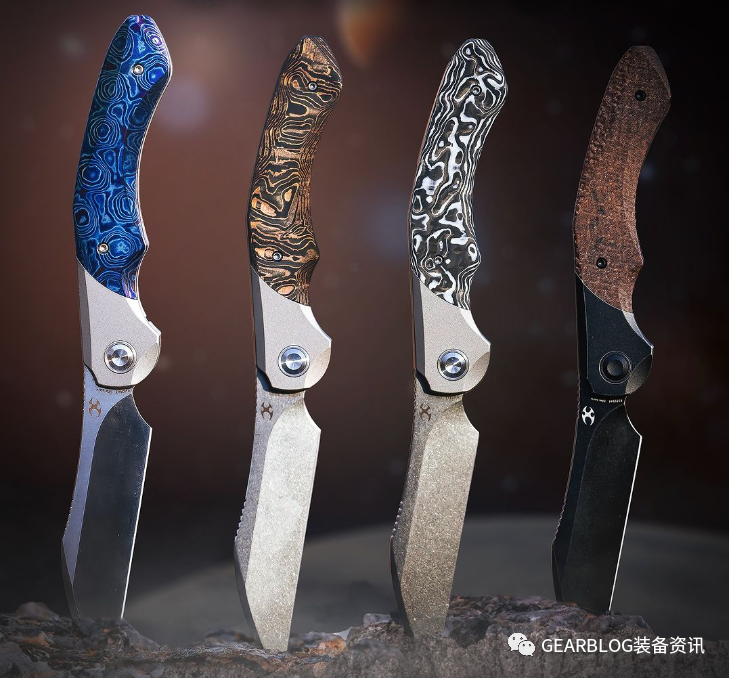 Paul Munko 为 Kansept Knives 设计新款折刀 Cosmos