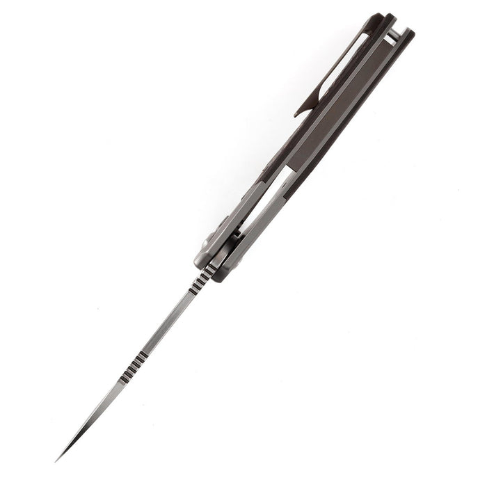 Kansept Knives Cosmos CPM-20CV钢 钛合金碳纤维柄 K1059A1