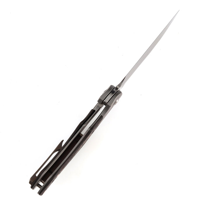 Kansept Knives Cosmos CPM-20CV钢 钛合金碳纤维柄 K1059A1
