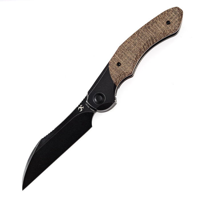Kansept Knives Cosmos CPM-20CV钢 钛合金米卡塔柄 K1059A4