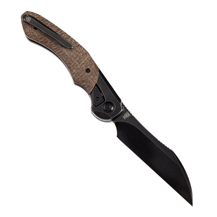 Kansept Knives Cosmos CPM-20CV钢 钛合金米卡塔柄 K1059A4