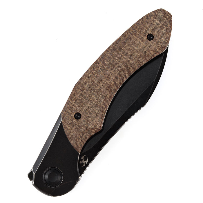 Kansept Knives Cosmos CPM-20CV钢 钛合金米卡塔柄 K1059A4