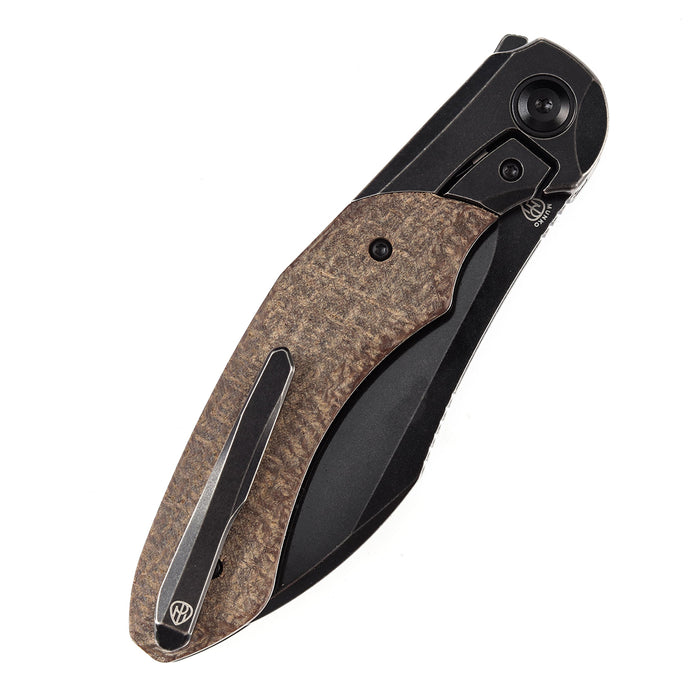 Kansept Knives Cosmos CPM-20CV钢 钛合金米卡塔柄 K1059A4