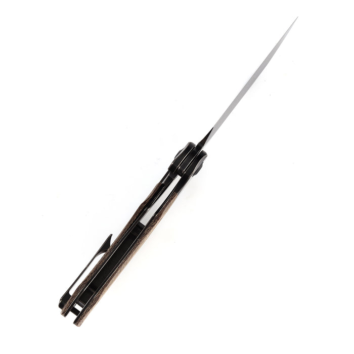 Kansept Knives Cosmos CPM-20CV钢 钛合金米卡塔柄 K1059A4