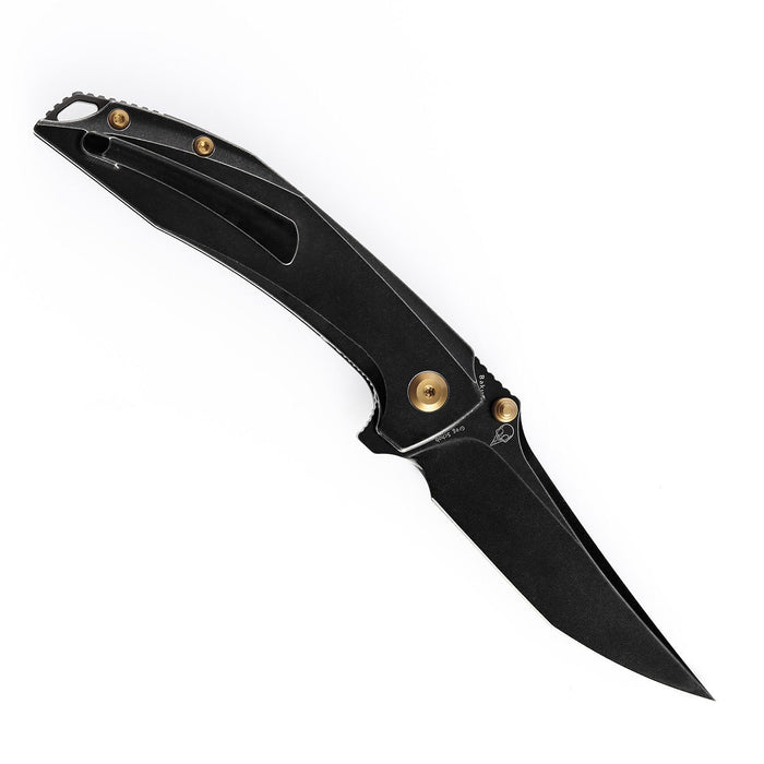 Kansept Knives Baku CPM-S35VN钢 钛合金镶嵌碳纤维 K1056A1