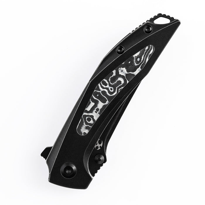 Kansept Knives Baku 大马士革钢 钛合金柄 K1056A6