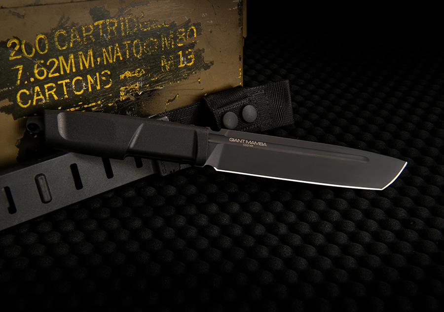 Extrema Ratio 极端武力 巨型曼巴 N690钢 尼龙柄 黑色 BLK