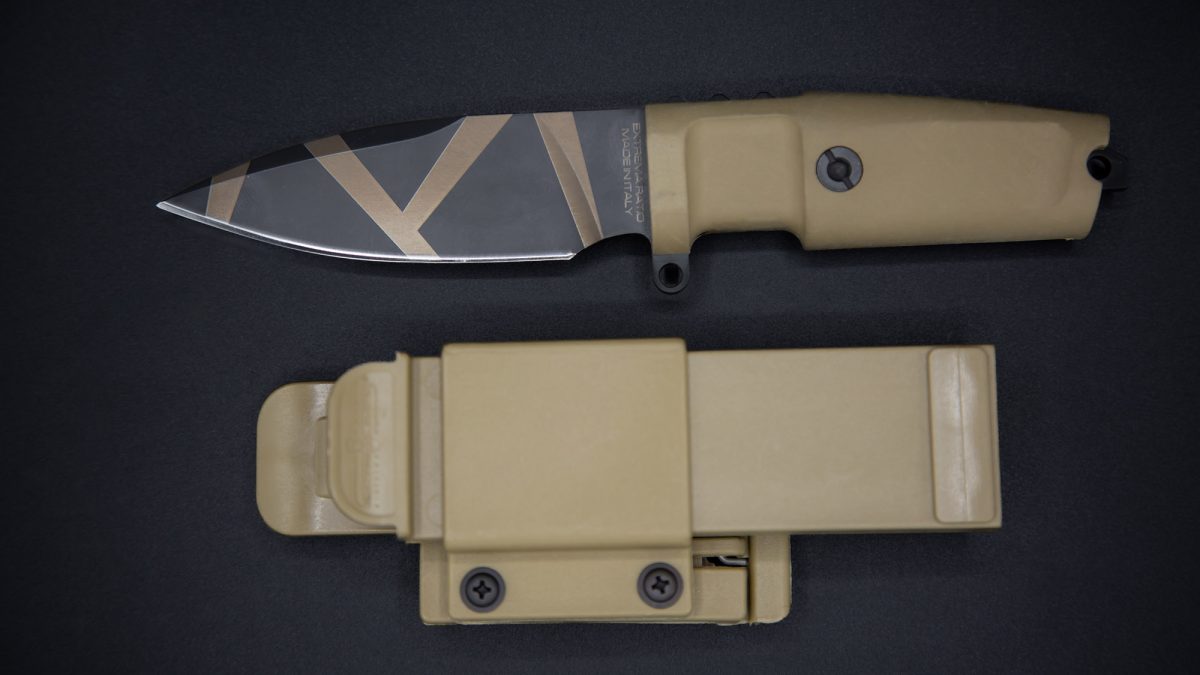 Extrema Ratio Shrapnel N690钢 虎纹 1960