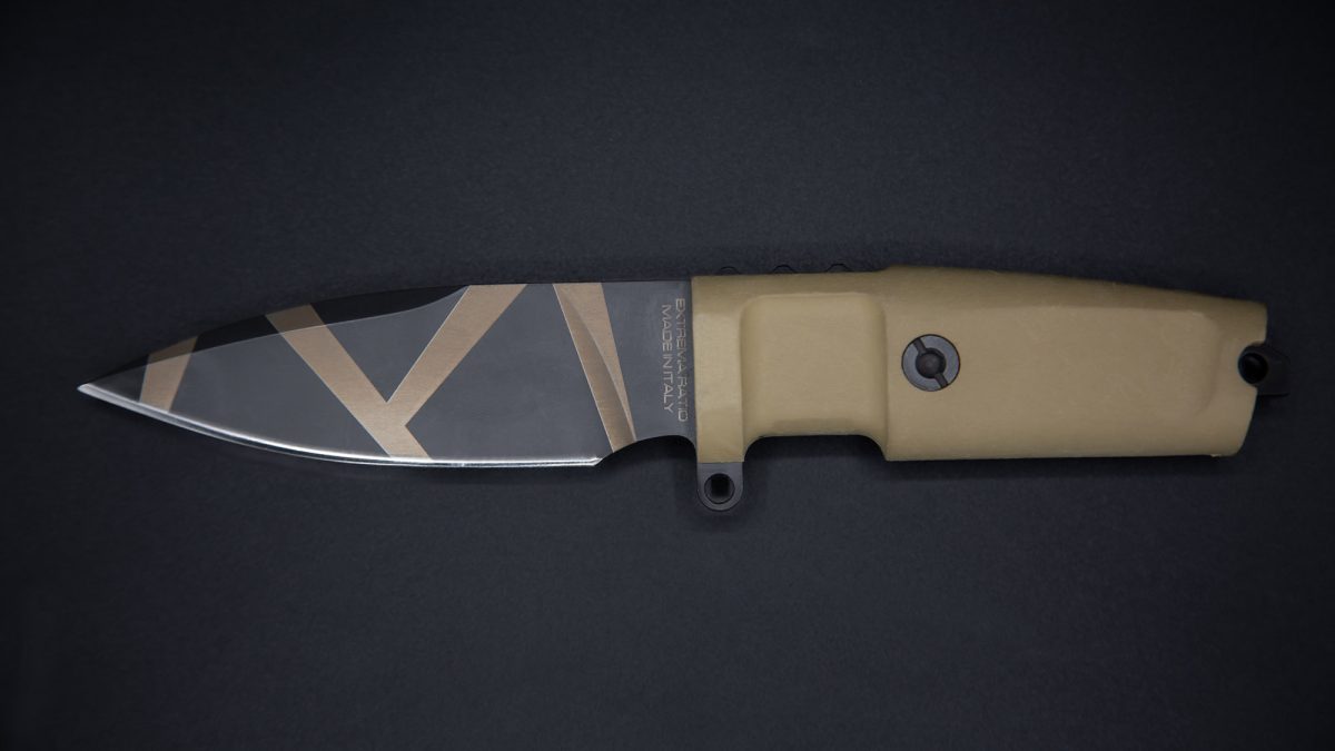 Extrema Ratio Shrapnel N690钢 虎纹 1960