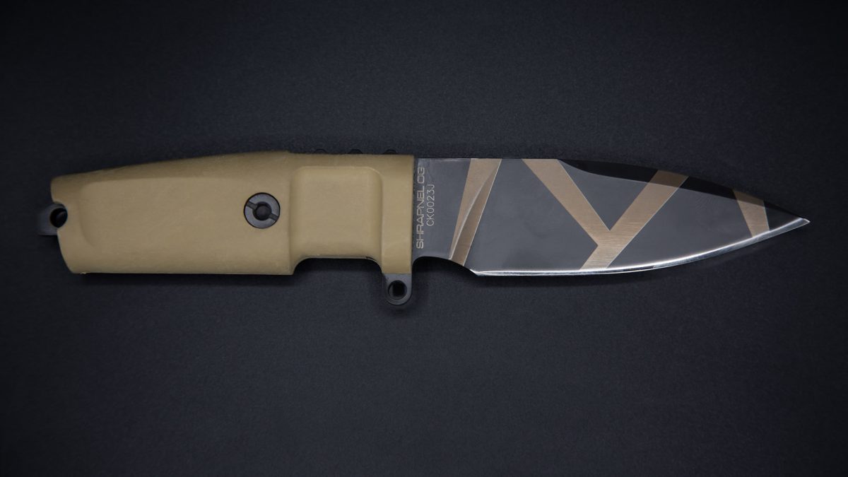 Extrema Ratio Shrapnel N690钢 虎纹 1960