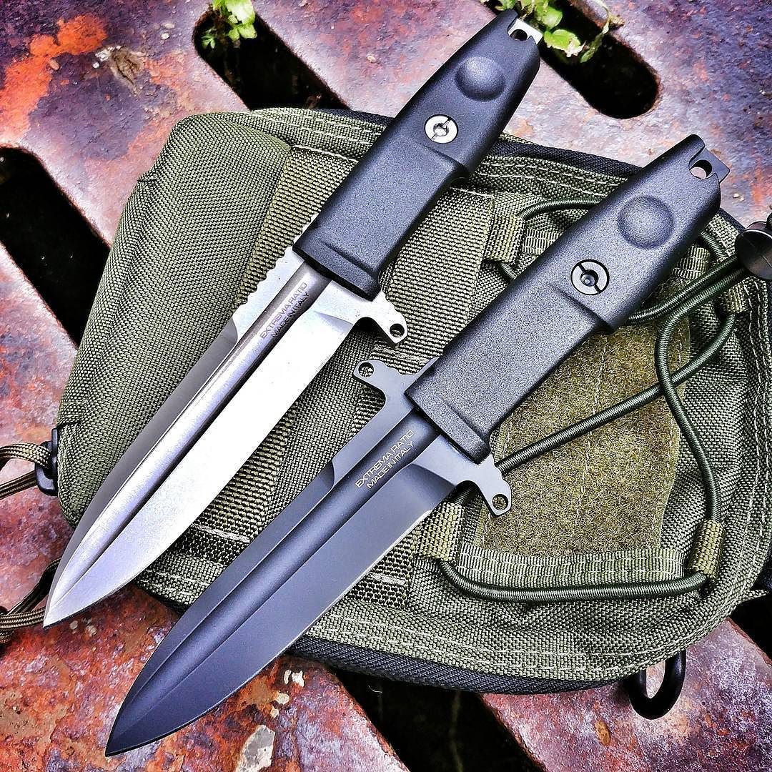 Extrema Ratio Defender 2 极端武力 防御者2 双护手版 黑色