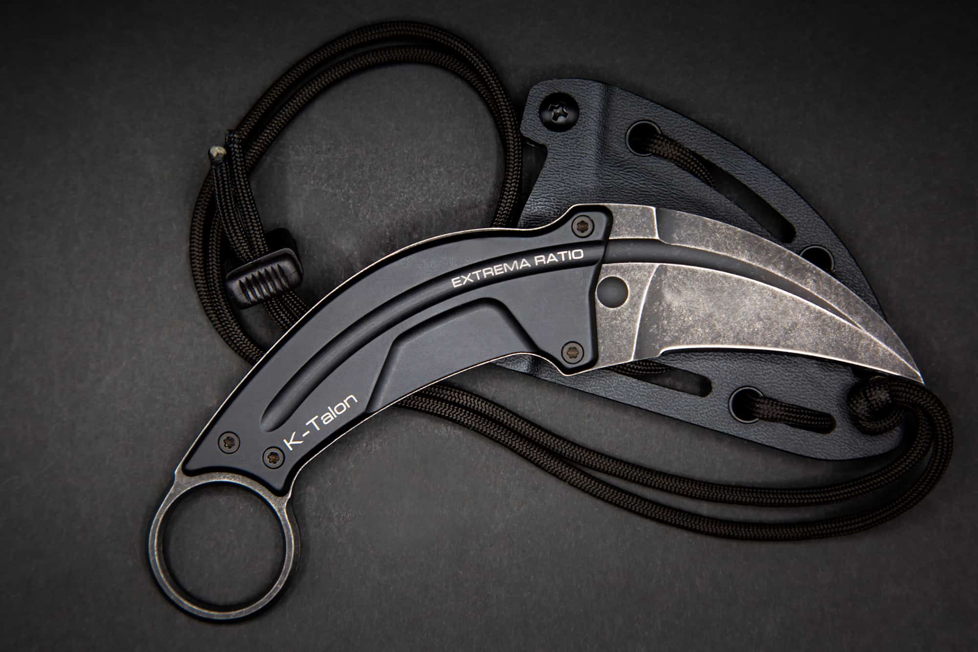 Extrema Ratio K-Talon 极端武力爪刀 黑色石洗 1860