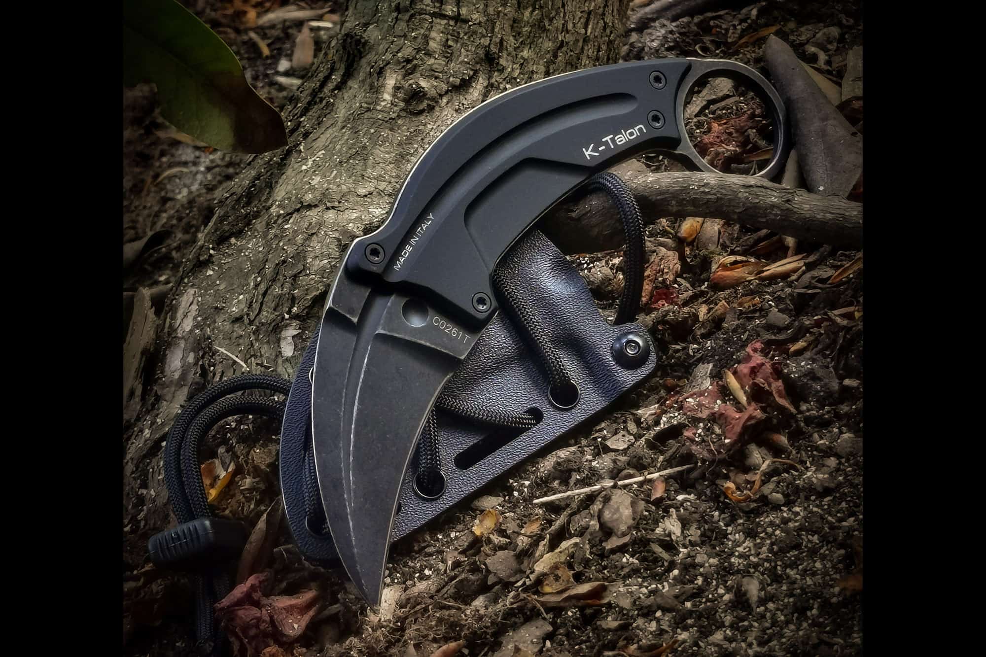 Extrema Ratio K-Talon 极端武力爪刀 黑色石洗 1860